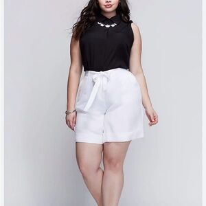Lane Bryant Size 14/16 White Shorts